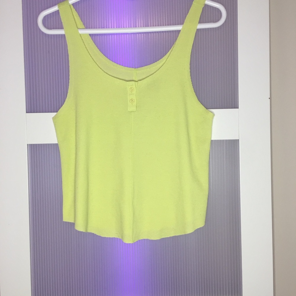 Nike Lime Green Sleeveless Women's Tank